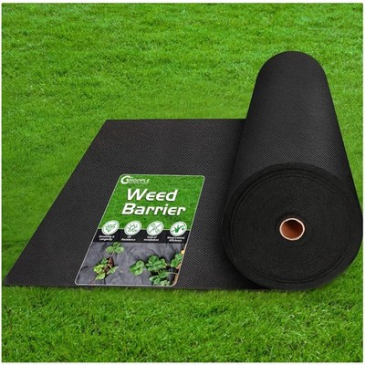 Commercial-Grade 3ftx180ft Weed Barrier Landscape Fabric for Tough Conditions