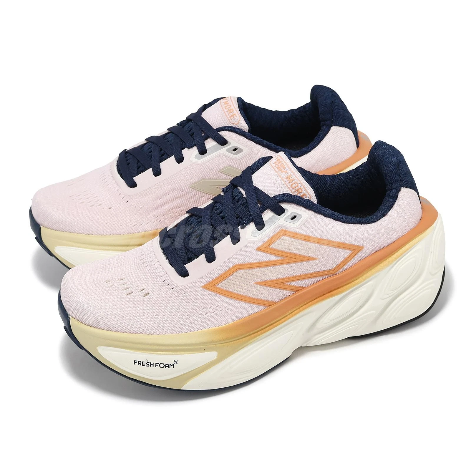 New Balance Fresh Foam X More V5 D Wide NB Pink Granite Women Running WMORLT5-D