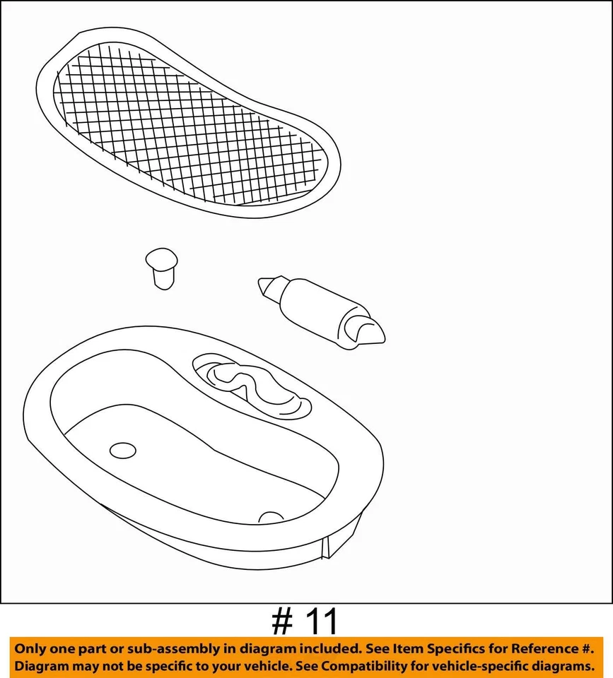 APTO PARA CHEVROLET AVEO5 2009-2011 LÁMPARA ASM DM 96981056 - NUEVO OEM 96981056 Foto 3 de 3