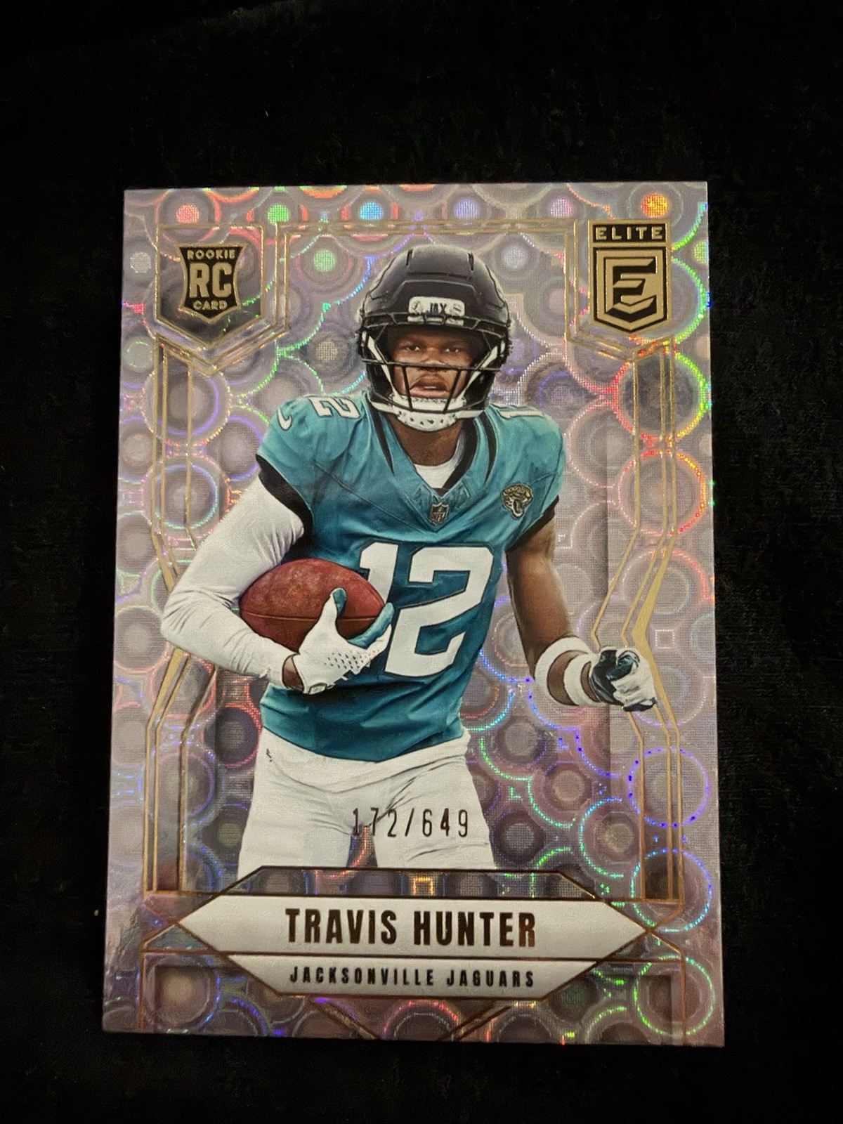 2025 Panini Donruss Elite RC Travis Hunter Jacksonville Jaguars