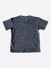 Dior Navy Oblique Towel T Shirt Size Small 100% Authentic Fits Oversized