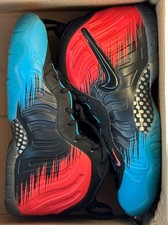 Nike Air Foamposite Pro Spiderman Red Blue 644792-400 Youth Shoes Size 6.5Y