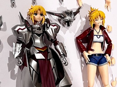 Figma 414 474 Fate Apocrypha Red Saber 2 Figure Set