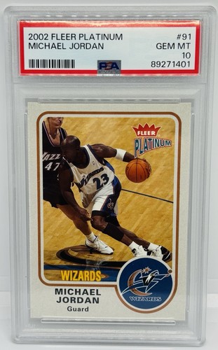 Michael Jordan #91 2002 Fleer Platinum card