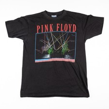 Vintage 1987 Pink Floyd Tour T-Shirt Single Stitch USA Made XL Band Tee