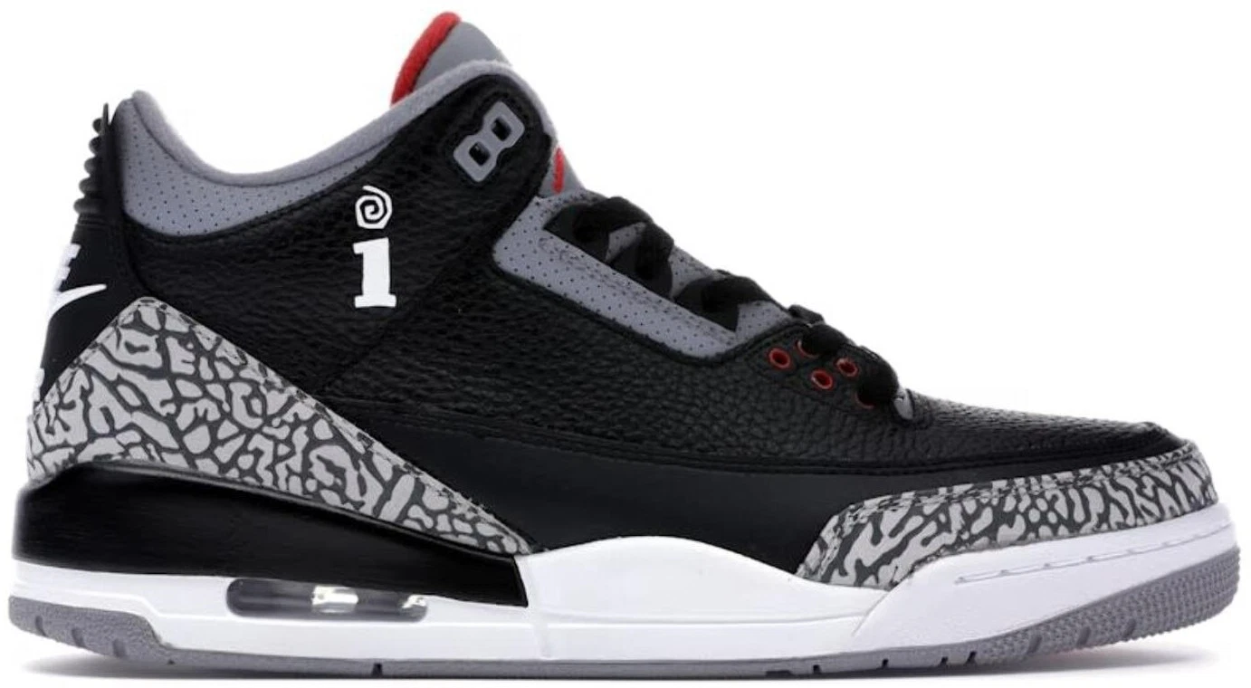 Jordan 3 Retro OG Mid Black Cement for Sale | Authenticity
