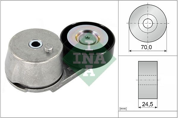 Schaeffler INA 534 0704 10 Riemenspanner, Keilrippenriemen FüR Opel-image