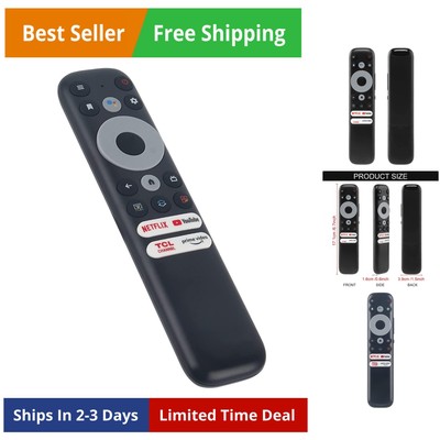 RC902N Remote Control for All TCL Google Smart TV and Android Smat TV,Replace...