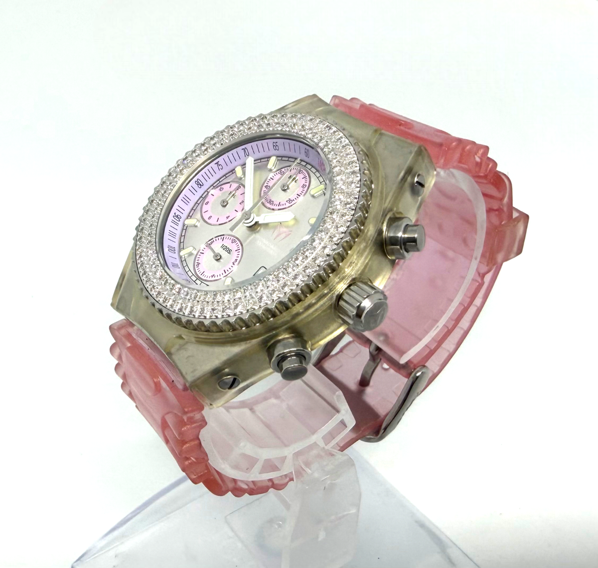 Technomarine Technodiamond Ladies Watch 20ATM Chronograph Pink
