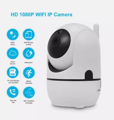 Telecamera Sicurezza YOOSEE Interna 1080P WIFI Infrarossi Rileva Movimenti Audio - Immagine 1 di 4