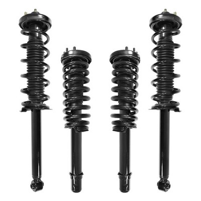 Front & Rear Complete Strut & Coil Springs Kit for 2003-2007 Honda Accord FWD