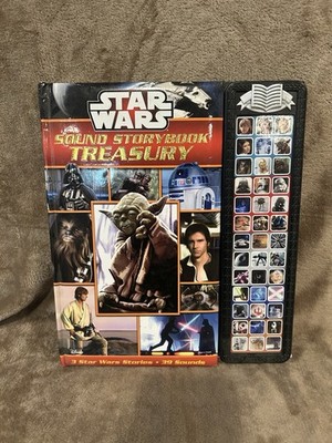 Star Wars Sound Storybook Treasury - Hardcover - GOOD - Tested WORKS