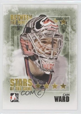 2009-10 ITG Between the Pipes Stars of the Game Cam Ward #77 0d7y