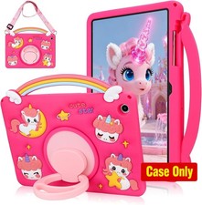 Case for Galaxy Tab A11 11 Inch 2026 - Kids Case with Rotating Stand and Strap