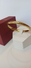 Rolled Gold Engraved Bangle F.Hinds Boxed Fine Jewellery