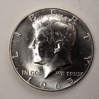 Photo of a 1965-P Kennedy Half Dollar from an eBay sale