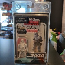 STAR WARS IMPERIAL STORMTROOPER FIGURE HOTH BATTLE GEAR SAGA COLLECTION MOSC 07