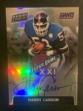 2022 Panini Spectra - 2021 Super Bowl Signatures Prizm Harry Carson #SBXXI-HC