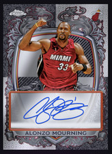 2025-26 Topps NBA Collect Topps Chrome Style Sigs. Alonzo Mourning Auto. DIGITAL