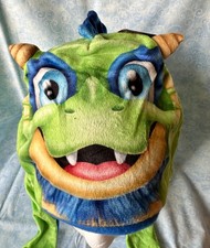 Fuzzy Wuzzy Hat Cap 2 Horn Monster Boys Girls Youth Child Size NWT NEW
