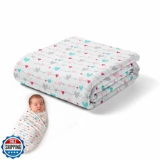 Swaddle Blankets for Newborns – Soft and Breathable Baby Swaddle Blanket, Neu