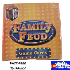 Family Feud Game Cards The Game Box Sealed 3-11 Players