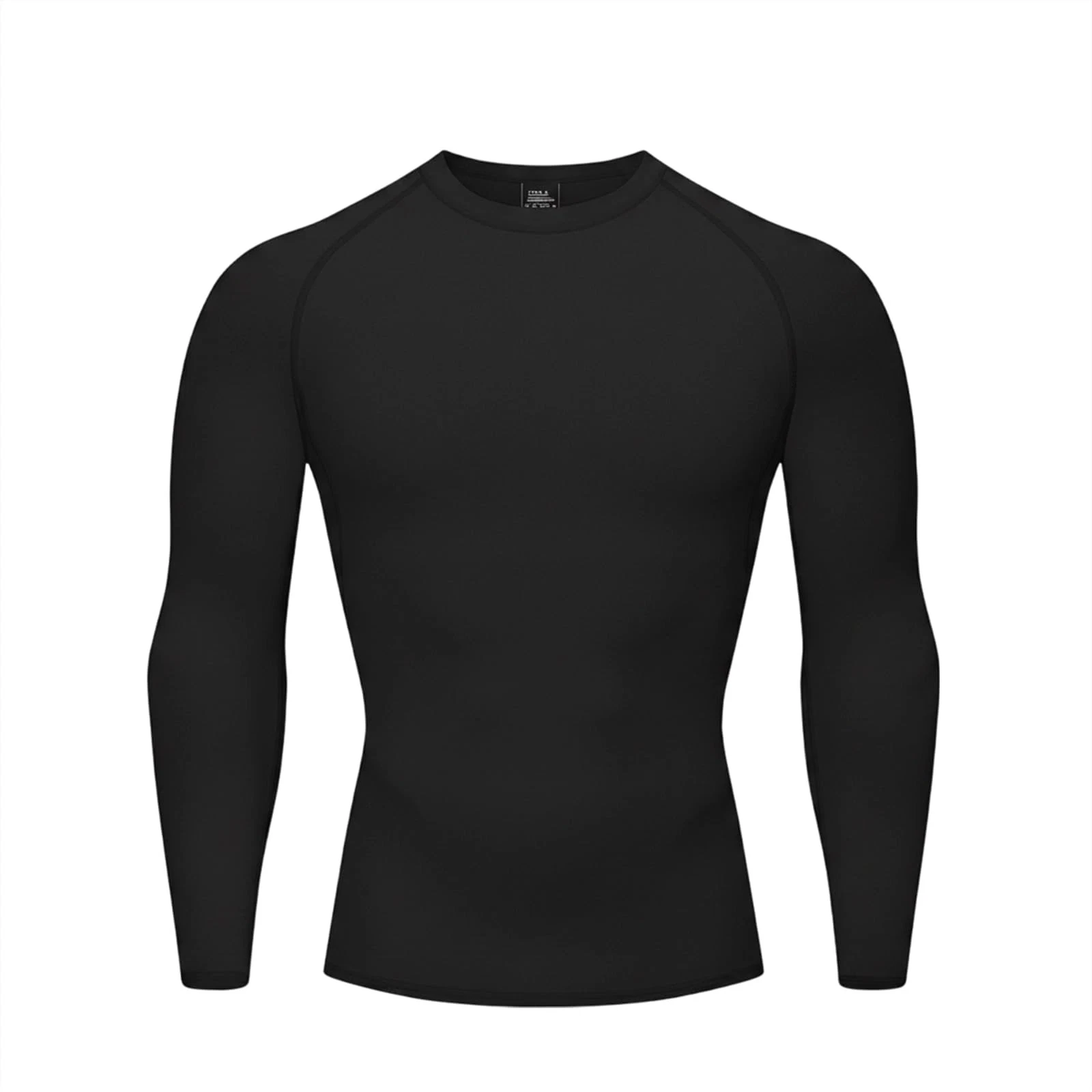 Compression shirt men's long sleeve functional shirt baselayer quick-drying...