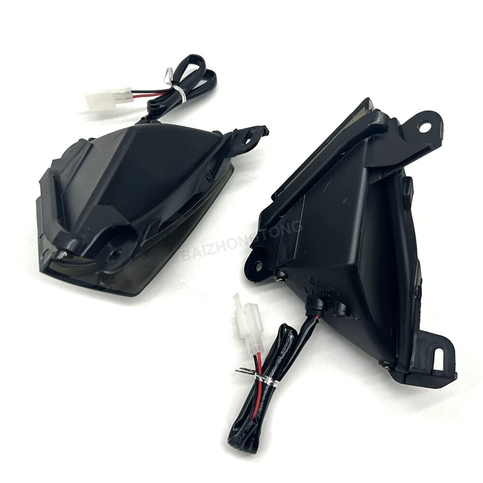 LED Front Turn Signal For Kawasaki Ninja ZX14/14R 2006-2022 ZX6R 2005-2012 ZX10R - Image 2 of 4