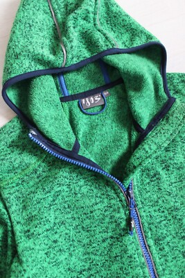  1803 born in the alps Strickjacke Gr. 164 Fleecejacke grün Fleece Jacke Weste