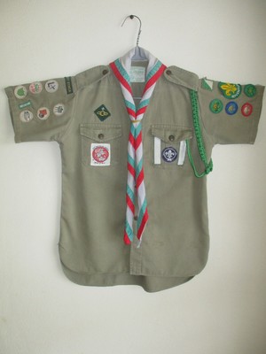 Boy Scout shirt \u0026 scarf Australian 
