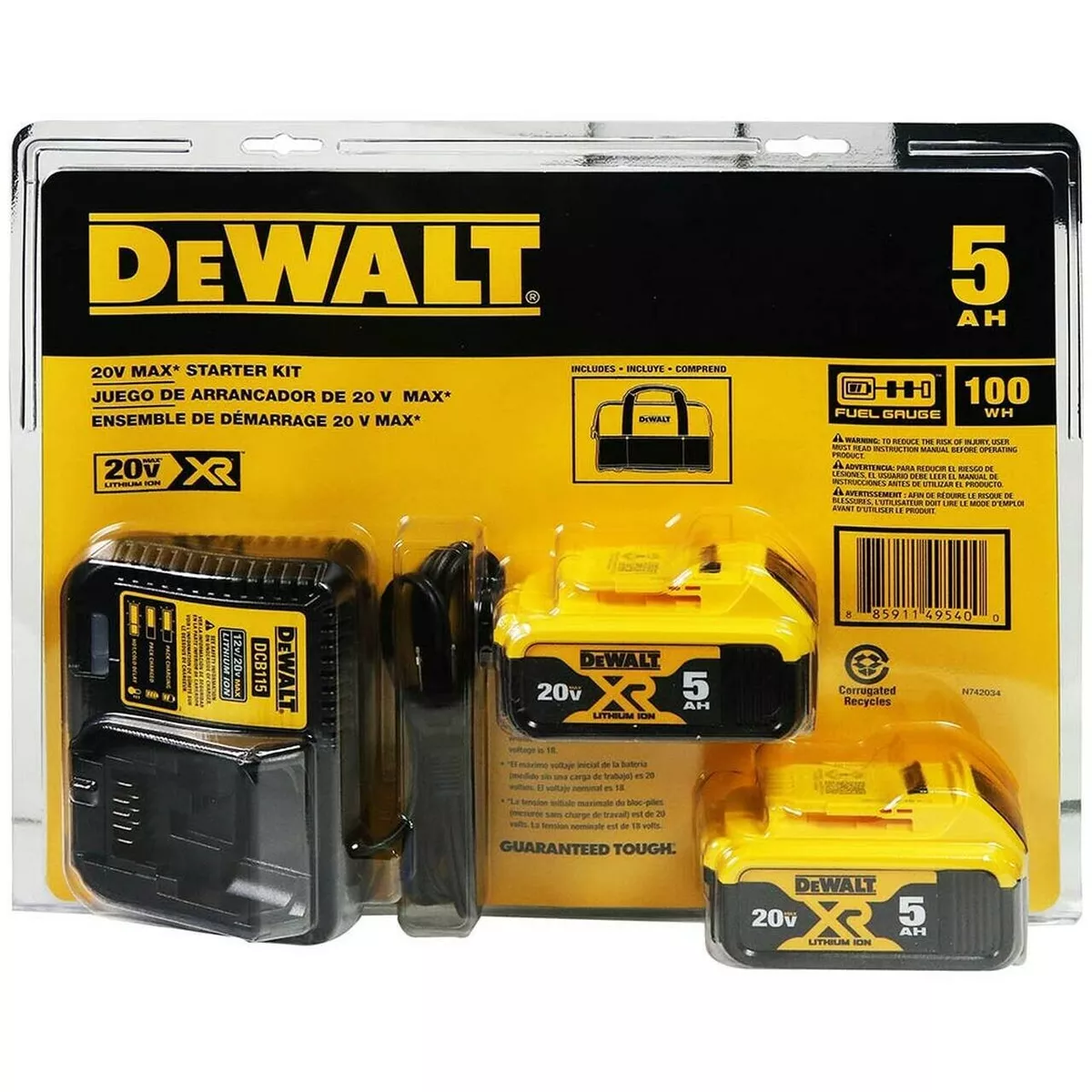 20v 5 sale amp dewalt battery