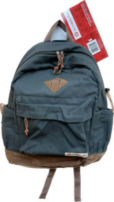 Outbound Gray Grey Backpack School Outdoor Camping Hiking Travel Book Bag Laptop