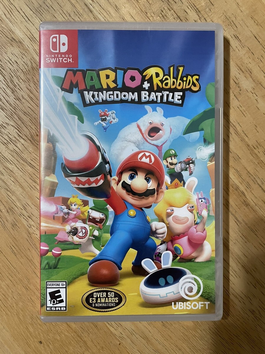 MARIO + RABBIDS KINGDOM BATTLE NINTENDO SWITCH BRAND NEW/SEALED L