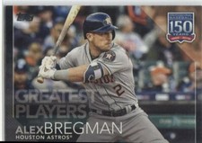 2019 Topps Series 2 ALEX BREGMAN 150 Years of Professional Black /299 - ASTROS -