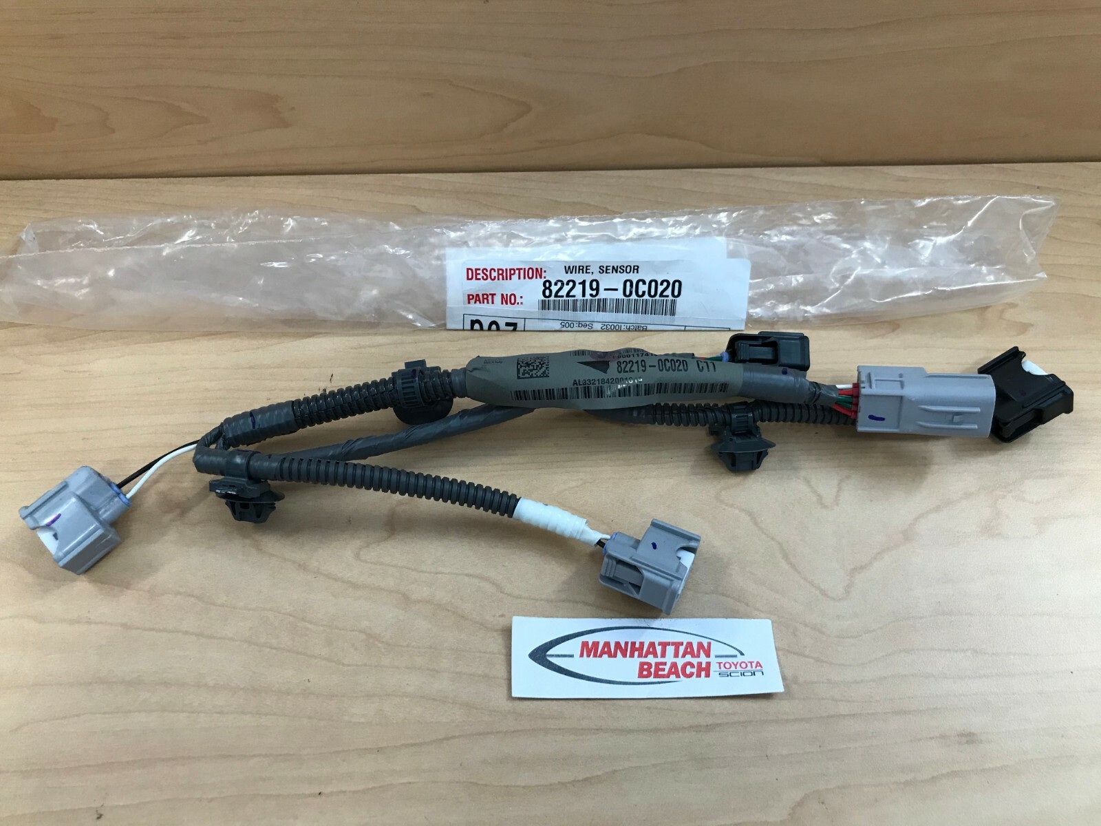 GENUINE TOYOTA KNOCK SENSOR WIRE 2021 model 82219 07-20 5.7L HARNESS TUNDRA