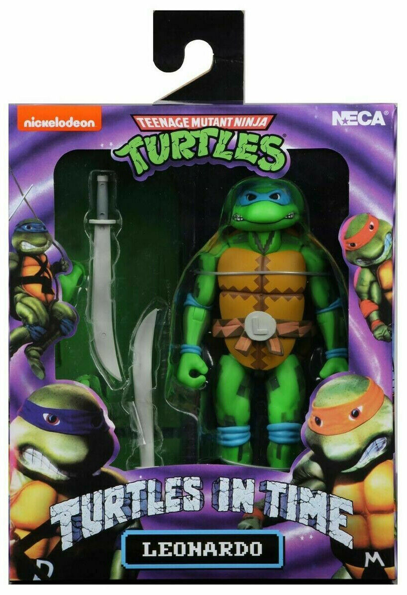 NECA TMNT Turtles in Time Leonardo NECA TMNT Turtles in Time Leonardo
