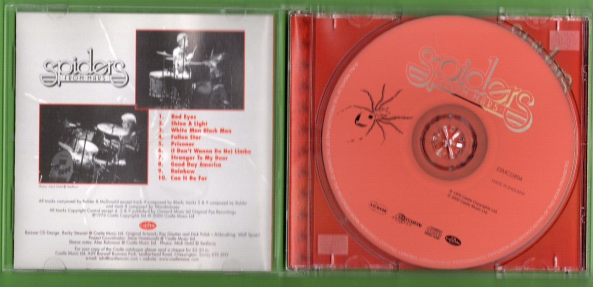 洋楽 RED SPIDER BAYSIDE JENNY LIVE CD CD】前代未聞 -3DAYS ONE