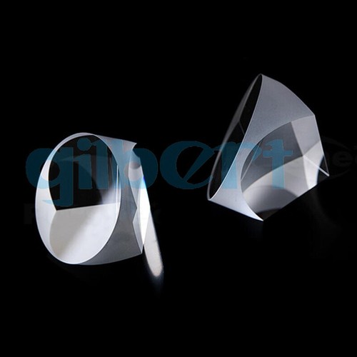 Optical Glass Quartz Pyramid Prism 50mmx39mm Physics Refractor Light Spectrum - Picture 7 of 7