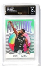 2020 ILLUSIONS BASKETBALL CARD  MYSTIQUE EMERALD #18  KYRIE IRVING / NETS  GR 10