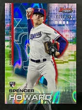 2021 Bowman's Best Aqua Lava Refractor Spencer Howard Rc #84 (113/199)