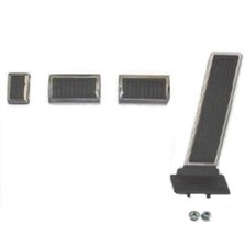 8-pc Pedal Bezel Set For 1966-1970 Mopar B-body W4-speed Trans 8-pc Pedal Bezel Set For 1966-1970 Mopar B-body W4-speed Trans