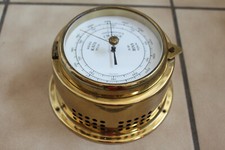 DEKORATIVES SCHIFFS-BAROMETER MADE IN WEST GERMANY #11453