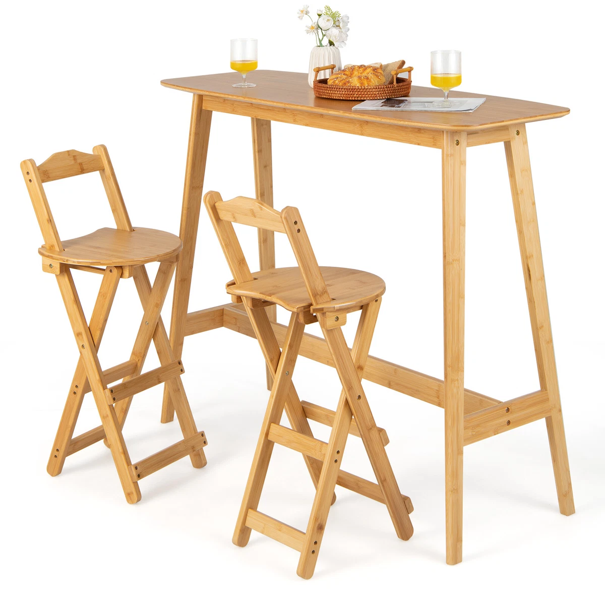 Folding pub 2024 table set