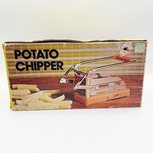 Potato Chipper French Fry Mold Cut original box Vintage NICE 25 /49 Fry Cuts