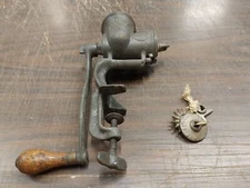 Vintage Russwin No.2 Meat Grinder Parts Body Russell Erwin MFG USA Hand Crank