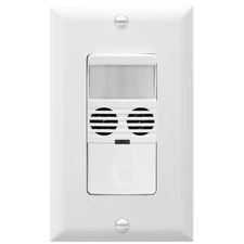 MWOS-W Motion Sensor Switch, Ultrasonic and PIR Dual Technology, Occupancy Senso