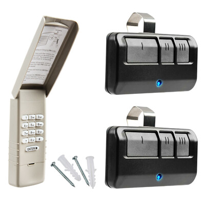For 877LM Liftmaster Garage Door Keypad Keyless Entry Yellow Learn 2 Visor 893LM