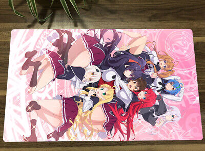 Anime school artist artwork digital art hd Playmat Gaming Mat