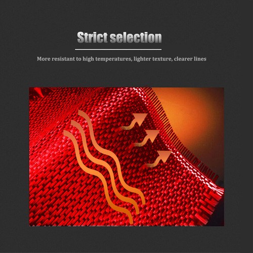 2Pcs Red Carbon Fiber Interior Dashboard Cover Trim For Dodge Charger 2015-2020 - Picture 11 of 12