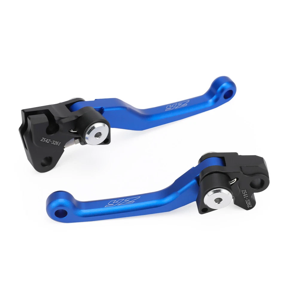 Kit de palancas de embrague de freno pivote CNC para Yamaha YZ 125 250 250F 426F 450F 2001-2007 Foto 3 de 4